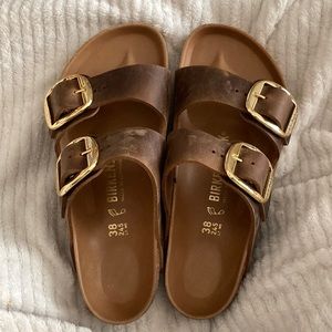 Birkenstock Arizona Big Buckle Oiled Leather 38